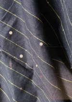 Elegant Handwoven Black Silk Saree – A Timeless Statement of Grace - Image 6